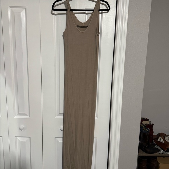 Enza Costa Tan Sleeveless Maxi Dress - Picture 4 of 6